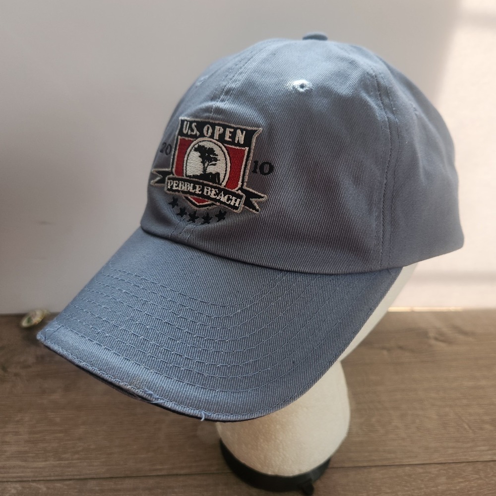 2010 US Open Pebble Beach Golf USGA Member Strapback Adjustable Baseball Cap Hat